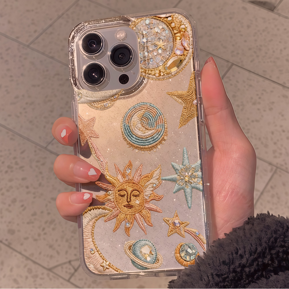 Creativity Stars Moon Clear Gl - đánh giá và giá Phone Cases Transparent