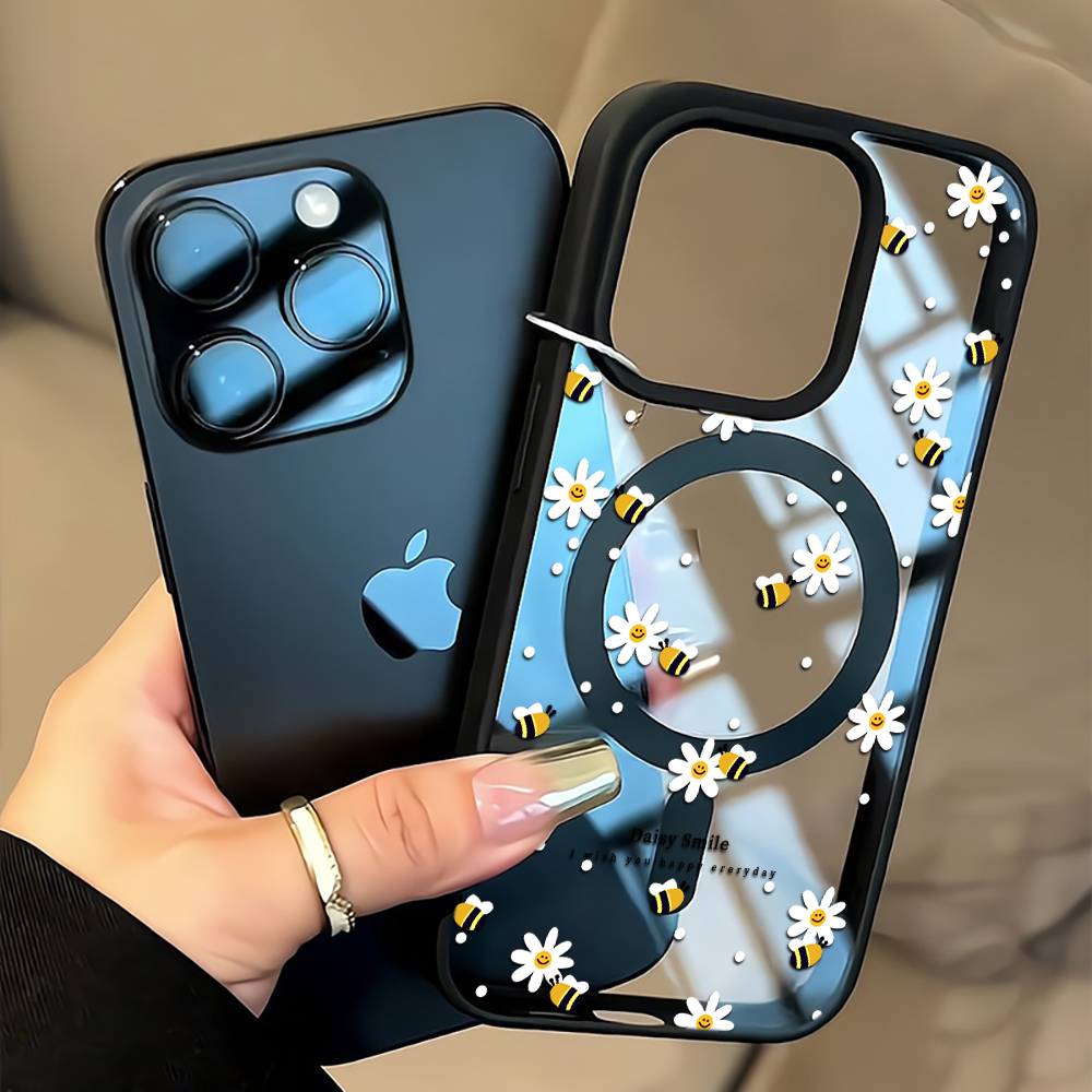 Fresh Daisy Bee Phone Case For - đánh giá và giá Phone Cases Transparent