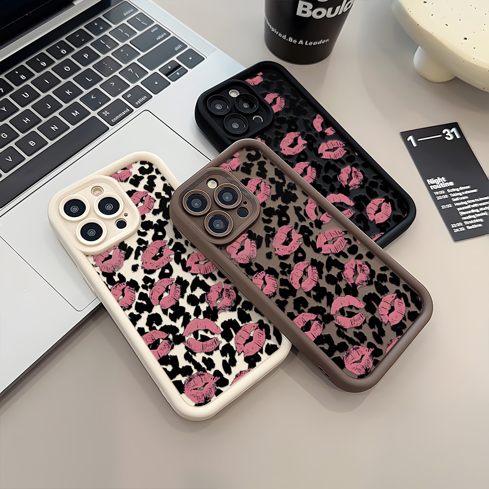 Painted Phone Case for Apple i - đánh giá và giá Phone Cases Leopard Print