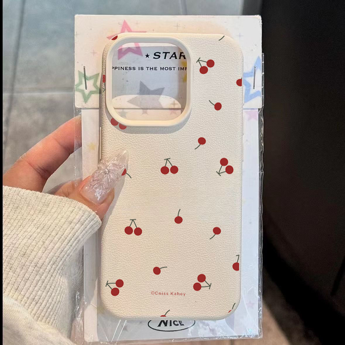 Cute Cartoon Cherry Lichee Pat - đánh giá và giá Cute Anime Case