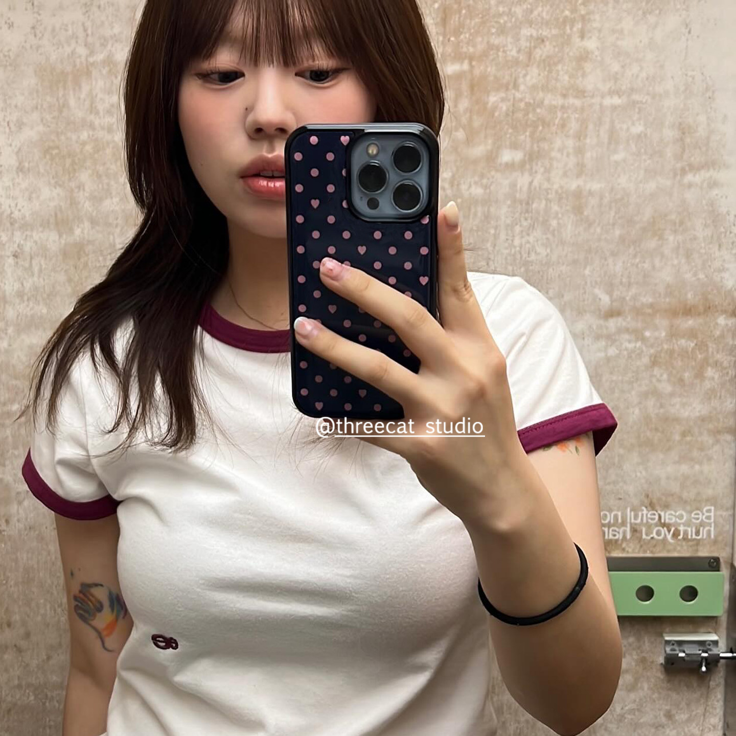 Korean Ins Colorful Polka Dots - đánh giá và giá Phone Cases Rugged