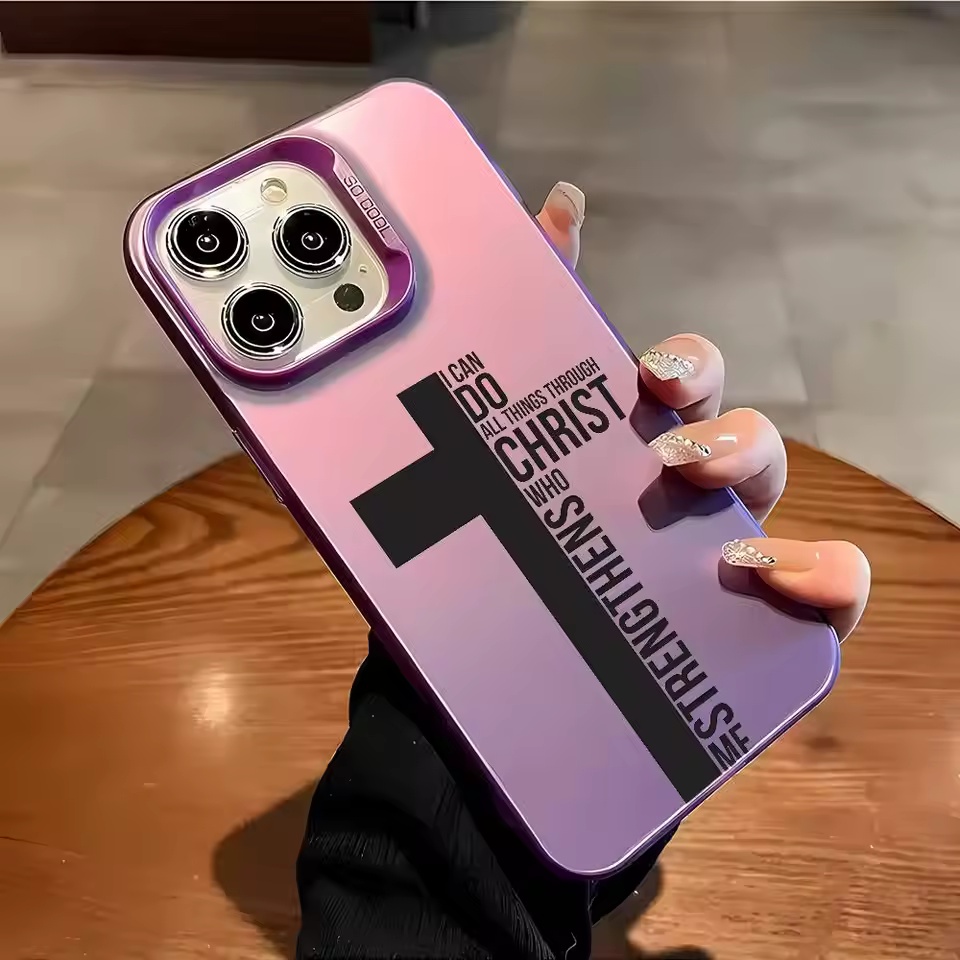 Anti Fingerprint Cross Bible P - đánh giá và giá Phone Cases For Iphone 15