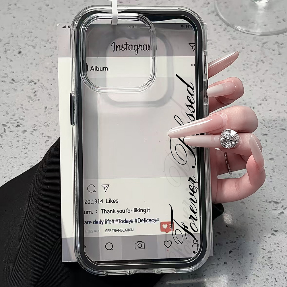 Forever Blessed Simple Clear P - đánh giá và giá Phone Cases Transparent
