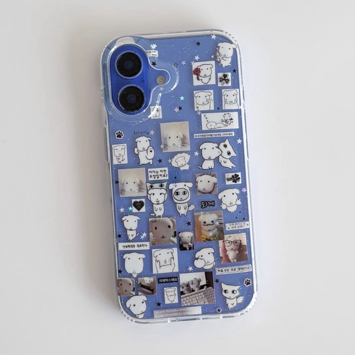 Kawaii Puppy Illustration Glit - đánh giá và giá Phone Cases Kawaii
