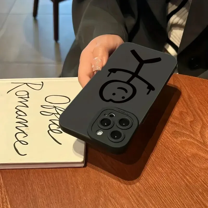 Cute Cartoon Matchman Matte Si - đánh giá và giá Phone Cases Rugged