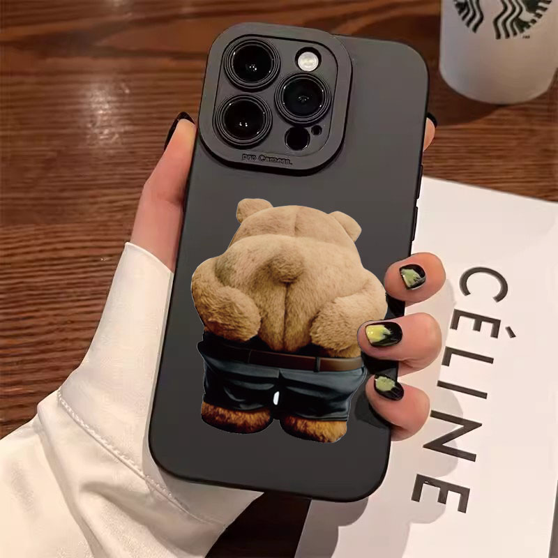 Funny Cool Bear Silicone Phone - đánh giá và giá Phone Cases Rugged