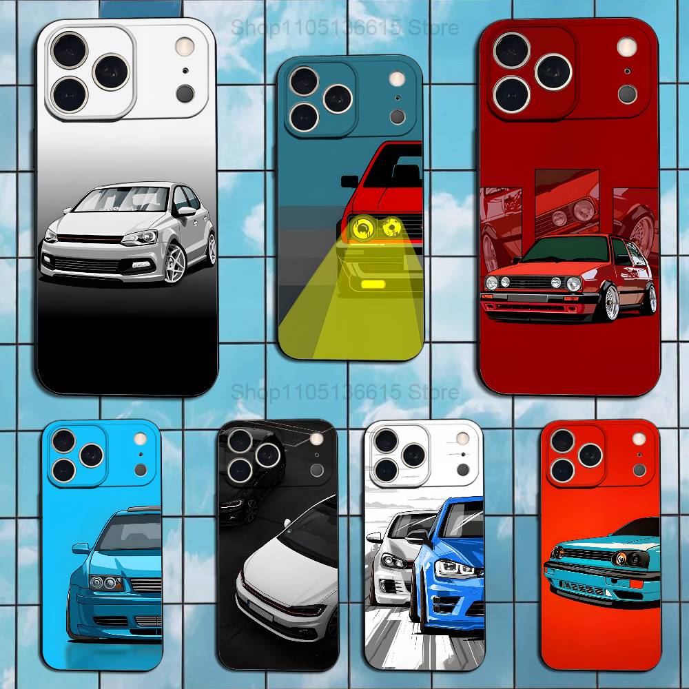 Car V-Volkswagens-Golf Cool  C - đánh giá và giá Phone Cases Louis Vuitton