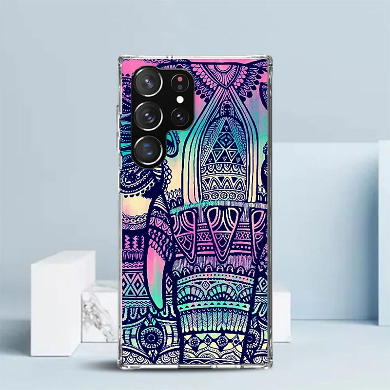 Elephant Mandala Aztec Soft Co - đánh giá và giá Phone Cases Shein