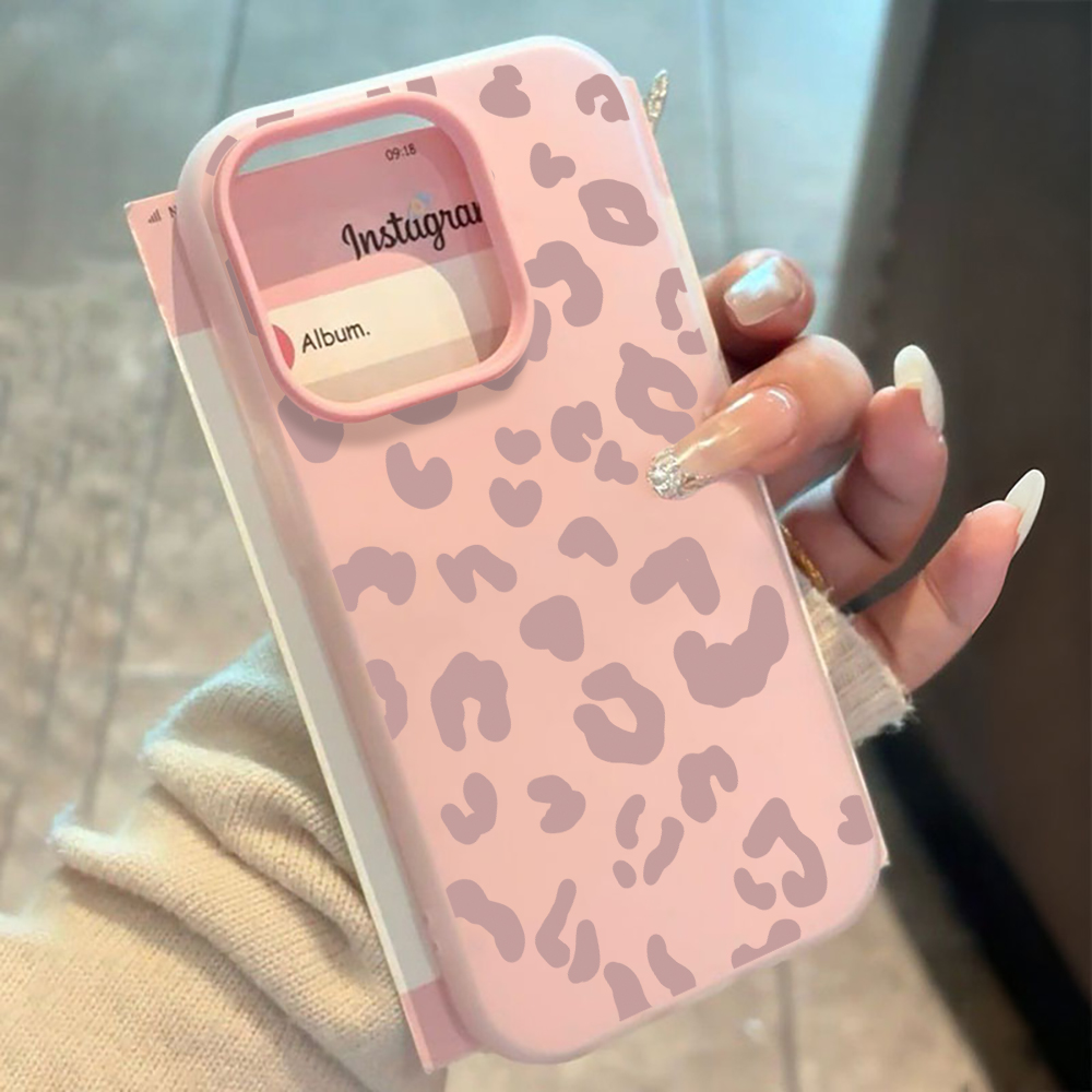 Leopard Print Candy Color SIli - đánh giá và giá Phone Cases Leopard Print