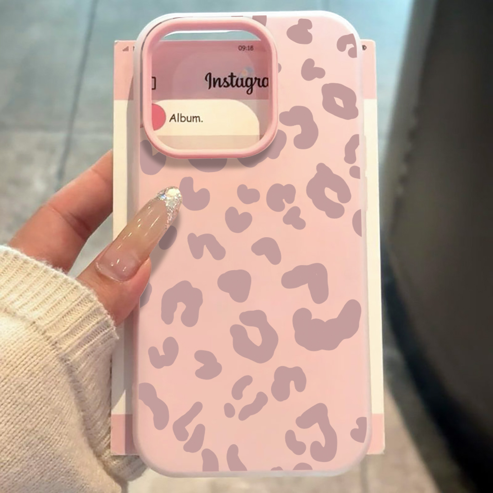 Leopard Print Candy Color SIli - đánh giá và giá Phone Cases Leopard Print