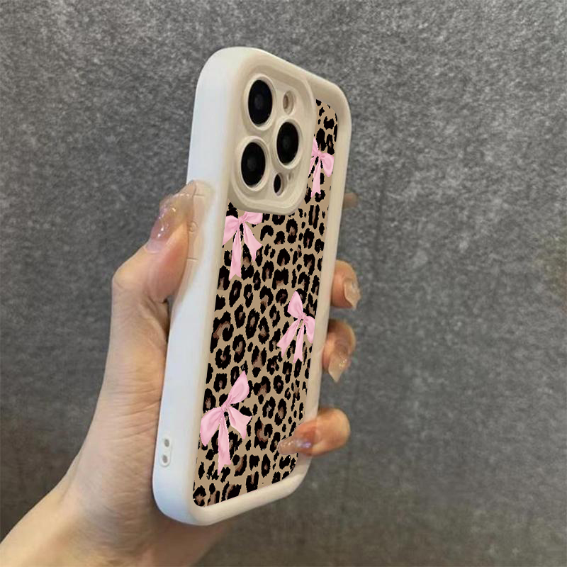 Luxury Leopard Print Bow Phone - đánh giá và giá Phone Cases Rugged