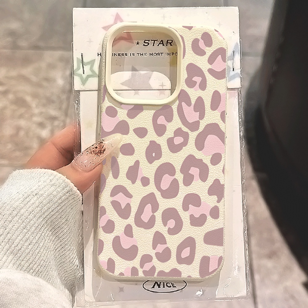 Pale Purple Leopard Print Phon - đánh giá và giá Phone Cases Leopard Print