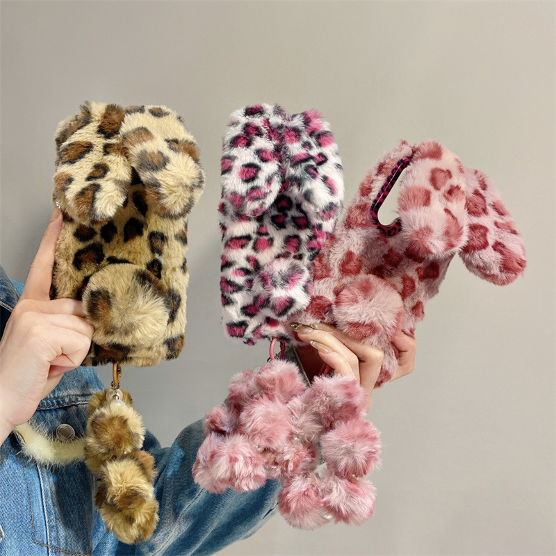 Luxury 3D Leopard Print Rabbit - đánh giá và giá Phone Cases Leopard Print
