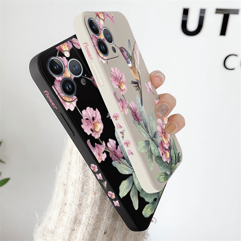 Painted Flowers Birds Phone Ca - đánh giá và giá Phone Cases Dior