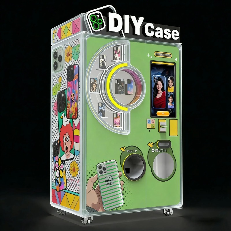 Intelligent Touch Screen Autom - đánh giá và giá Phone Cases Vending Machine