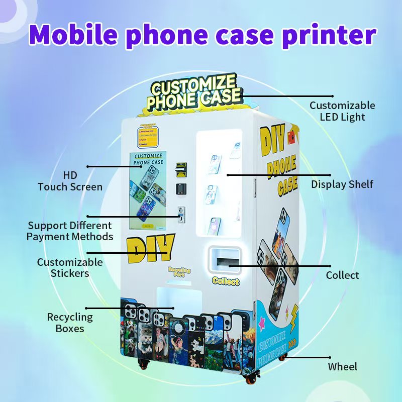 Intelligent Touch Screen Autom - đánh giá và giá Phone Cases Vending Machine