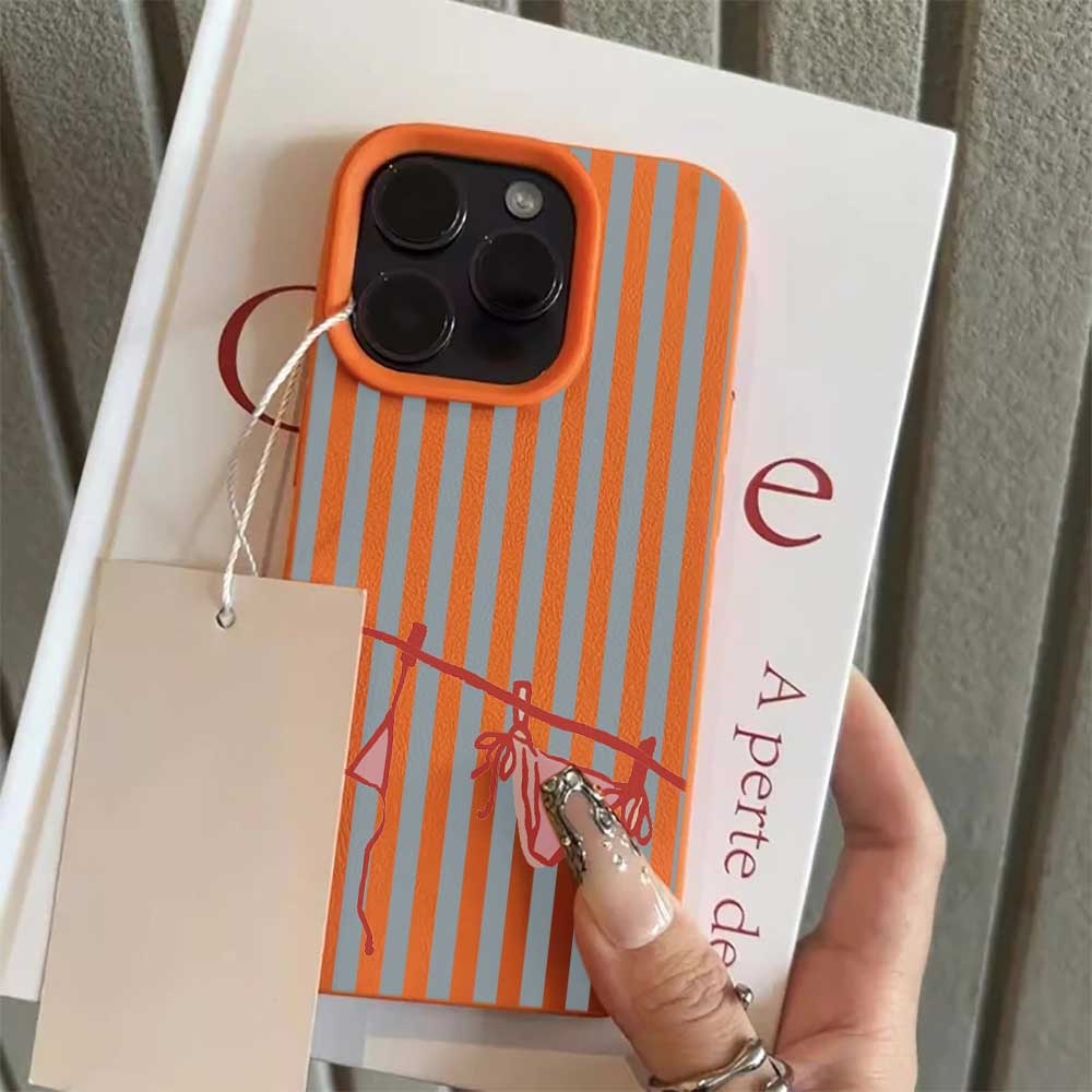 Blue White Striped Bikini Phon - đánh giá và giá Phone Cases Rugged