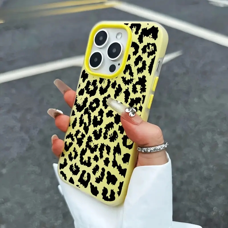 Spotted Black Leopard Print Je - đánh giá và giá Phone Cases Leopard Print