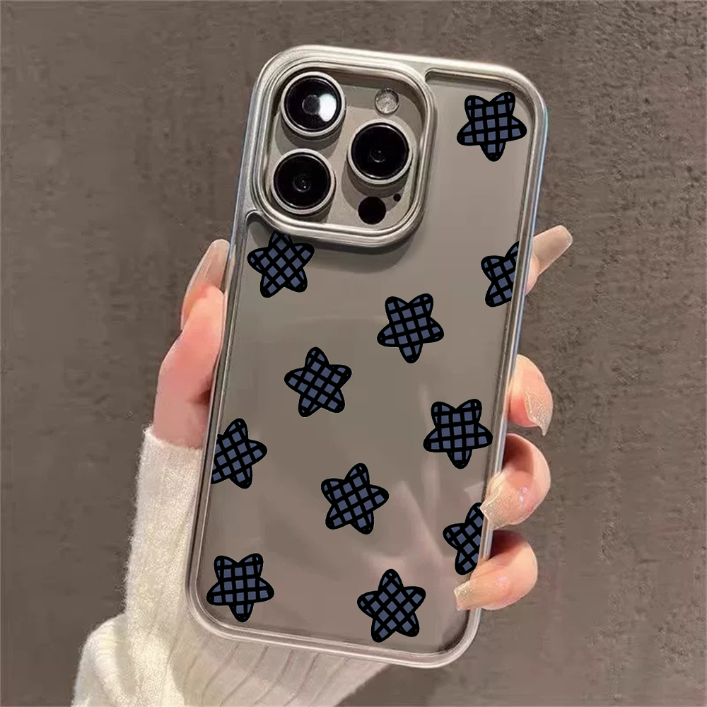 Y2K Stars Fashion Clear Cases  - đánh giá và giá Phone Cases Transparent