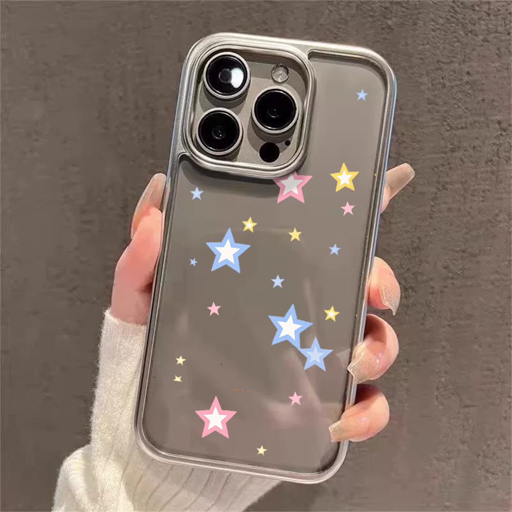 Y2K Stars Fashion Clear Cases  - đánh giá và giá Phone Cases Transparent