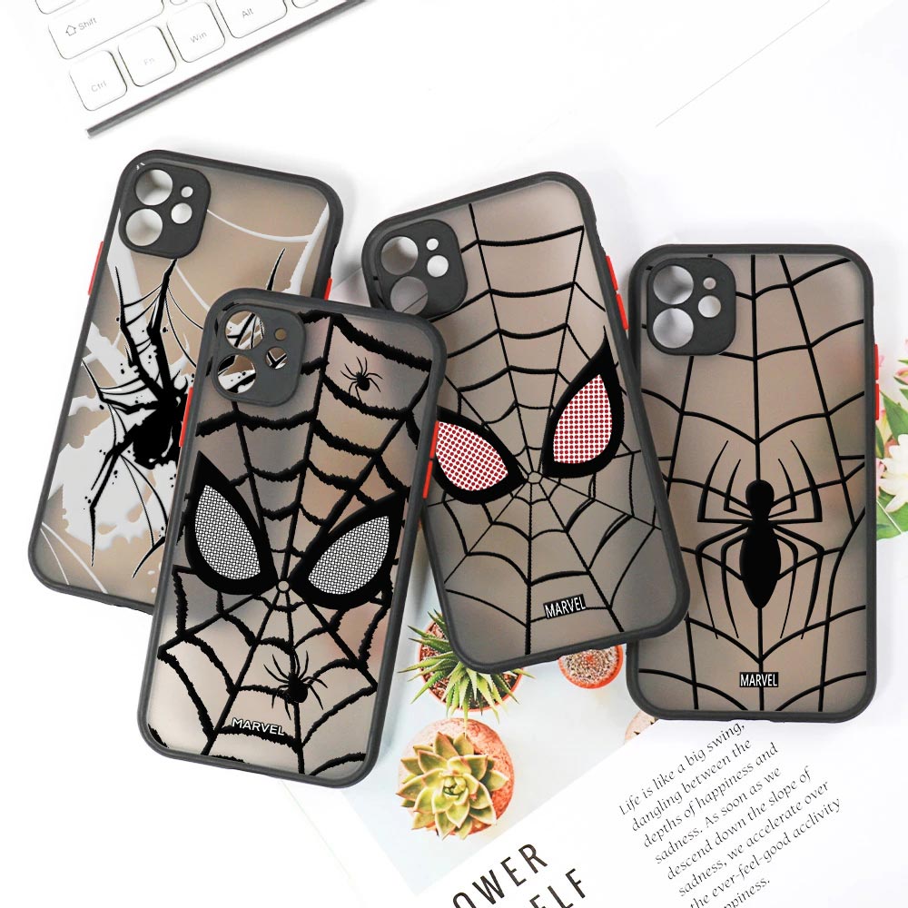 Marvel Spiderman Matte Translu - đánh giá và giá Phone Cases Rugged