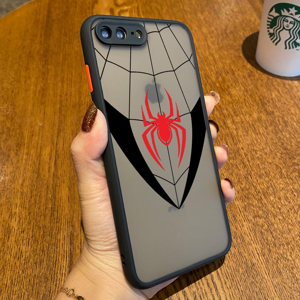 Marvel Spiderman Matte Translu - đánh giá và giá Phone Cases Rugged