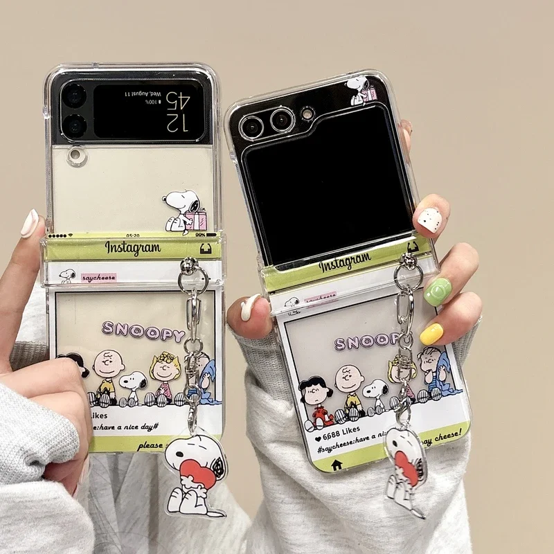 Cute Cartoon Snoopy Charlie Br - đánh giá và giá Phone Cases Transparent