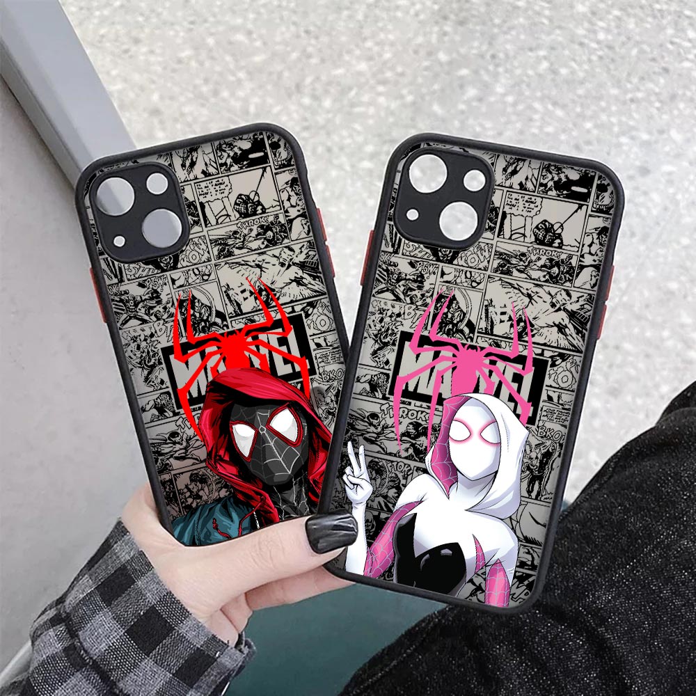 Spiderman Miles Morales Gwen M - đánh giá và giá Phone Cases Rugged