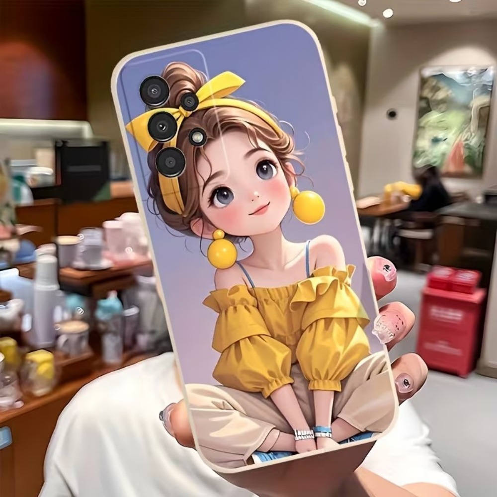 Cute Cartoon Girl Pattern Desi - đánh giá và giá Cute Anime Case