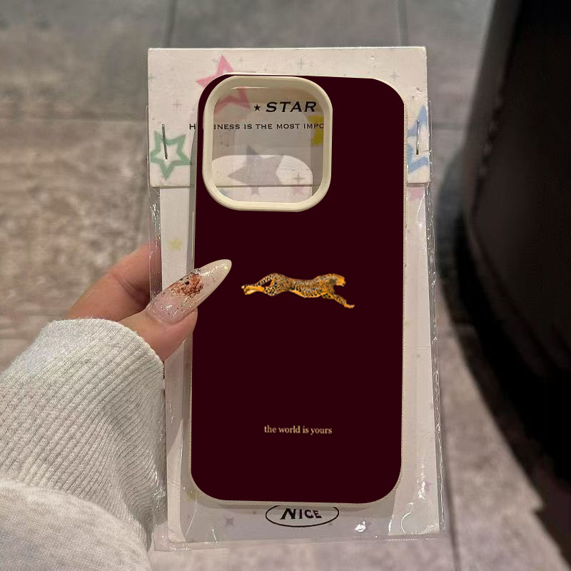 Minimalist Leopard Running Pat - đánh giá và giá Phone Cases Leopard Print