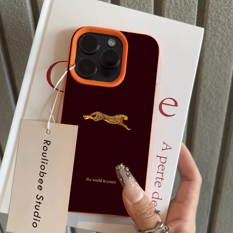 Minimalist Leopard Running Pat - đánh giá và giá Phone Cases Leopard Print