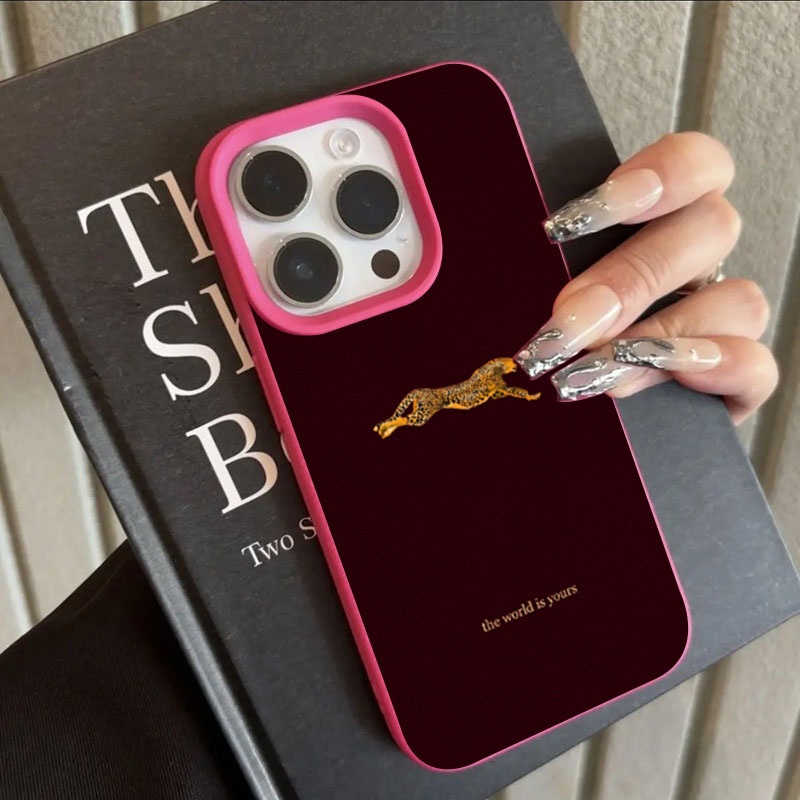 Minimalist Leopard Running Pat - đánh giá và giá Phone Cases Leopard Print