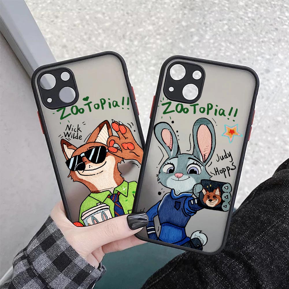 Disney Nick Judy Matte Translu - đánh giá và giá Phone Cases For Iphone 15