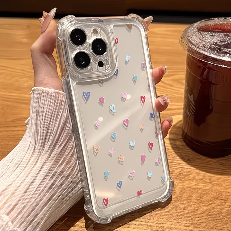 Transparent Corner Bumper Colo - đánh giá và giá Phone Cases Transparent
