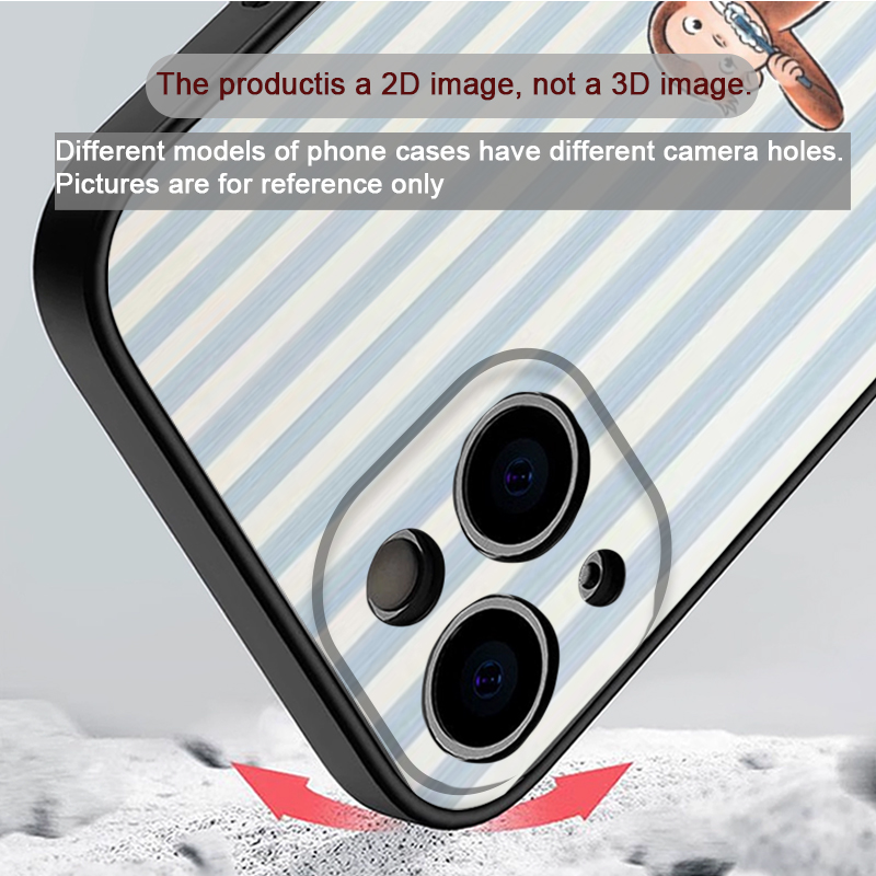 Cartoon Striped Monkey Holding - đánh giá và giá Phone Cases Iphone 17