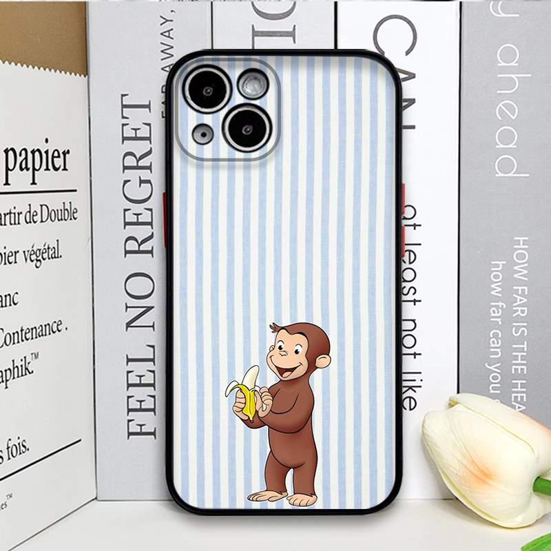 Cartoon Striped Monkey Holding - đánh giá và giá Phone Cases Iphone 17