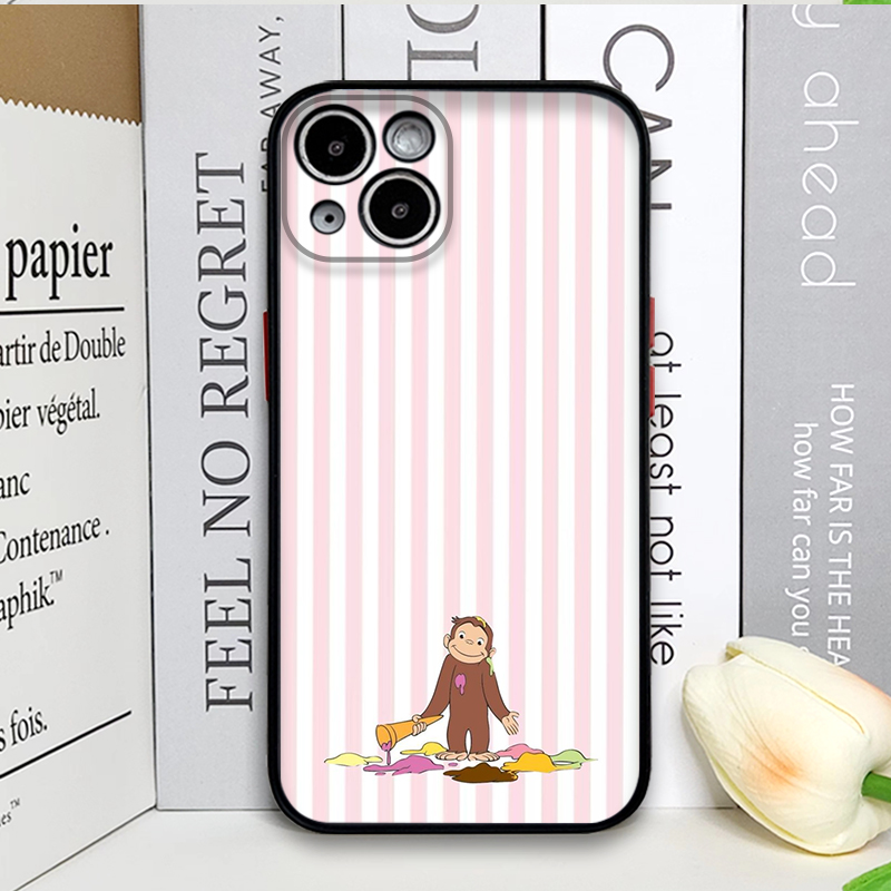 Cartoon Striped Monkey Holding - đánh giá và giá Phone Cases Iphone 17